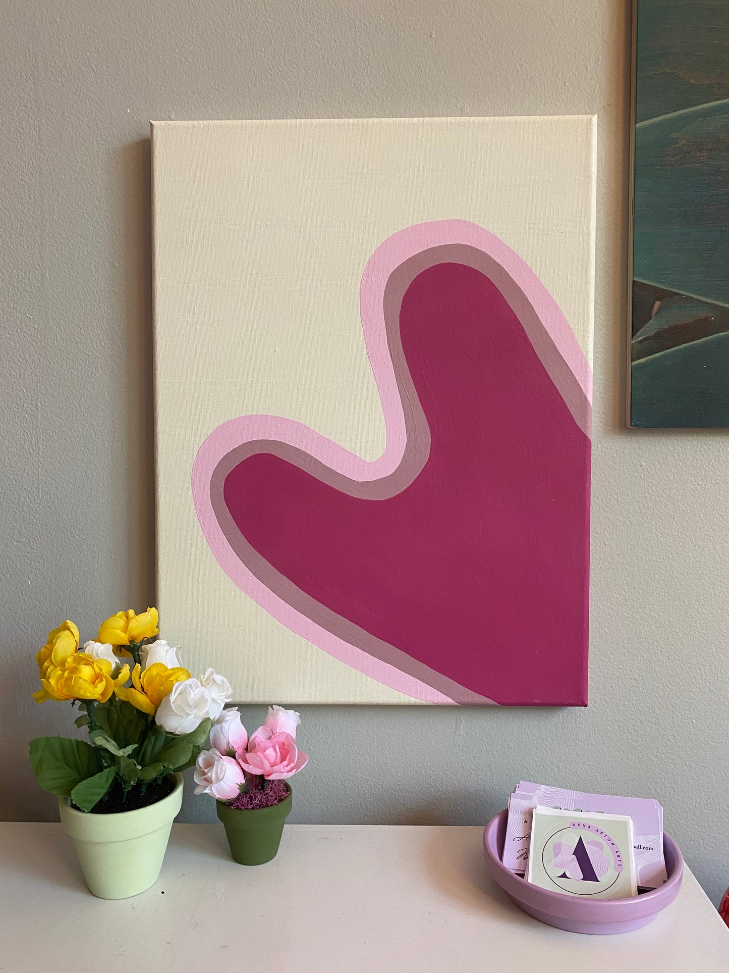 Original Heart Painting