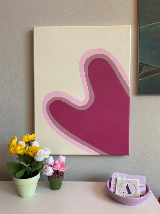Original Heart Painting