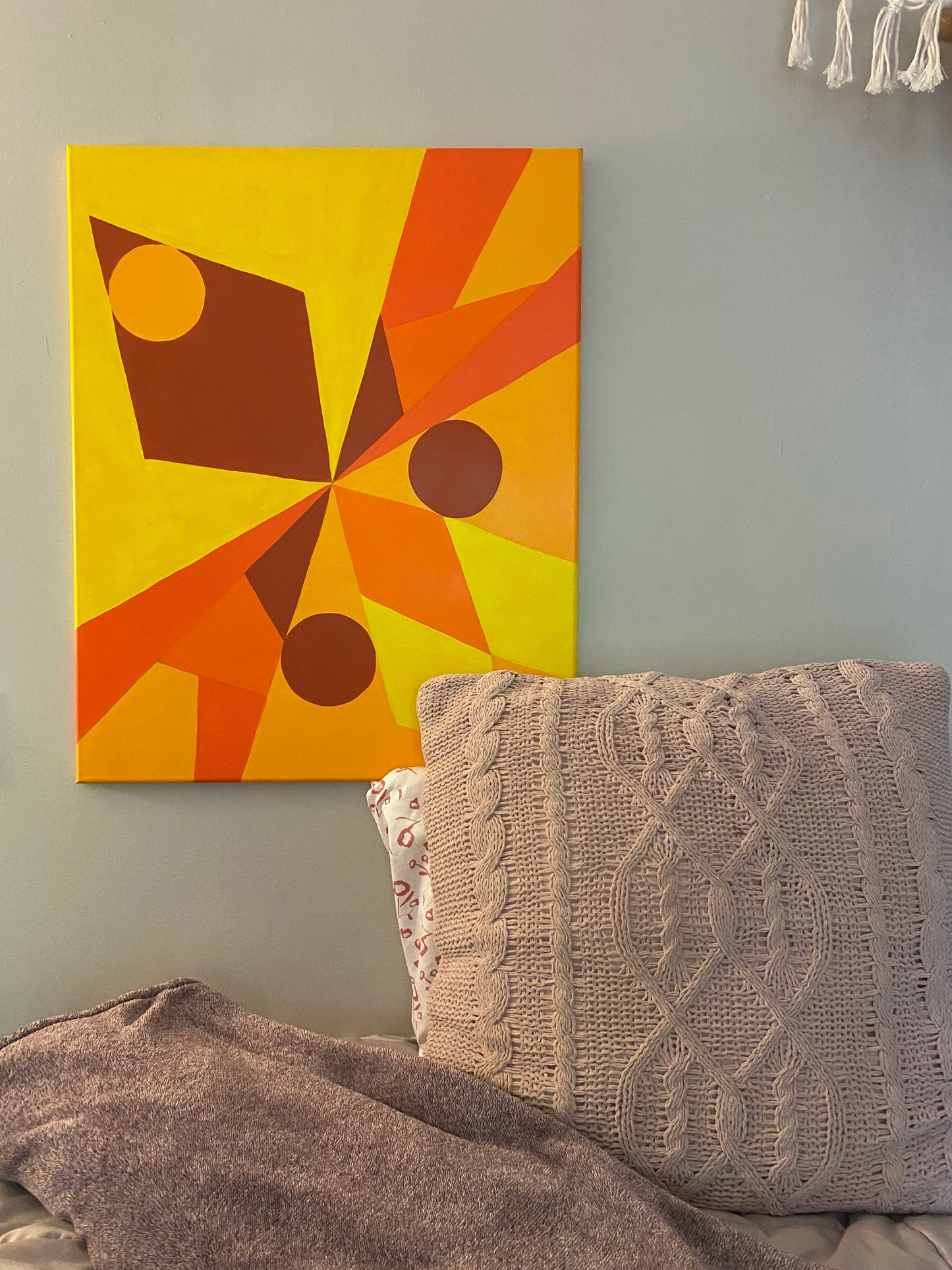 Original Geometric Painting