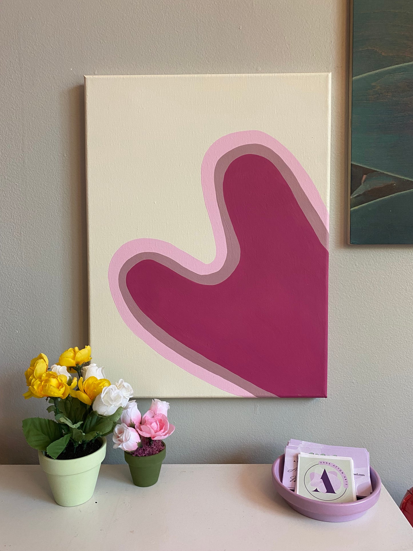 Original Heart Painting