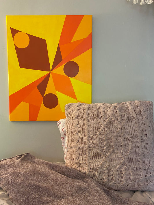 Original Geometric Painting